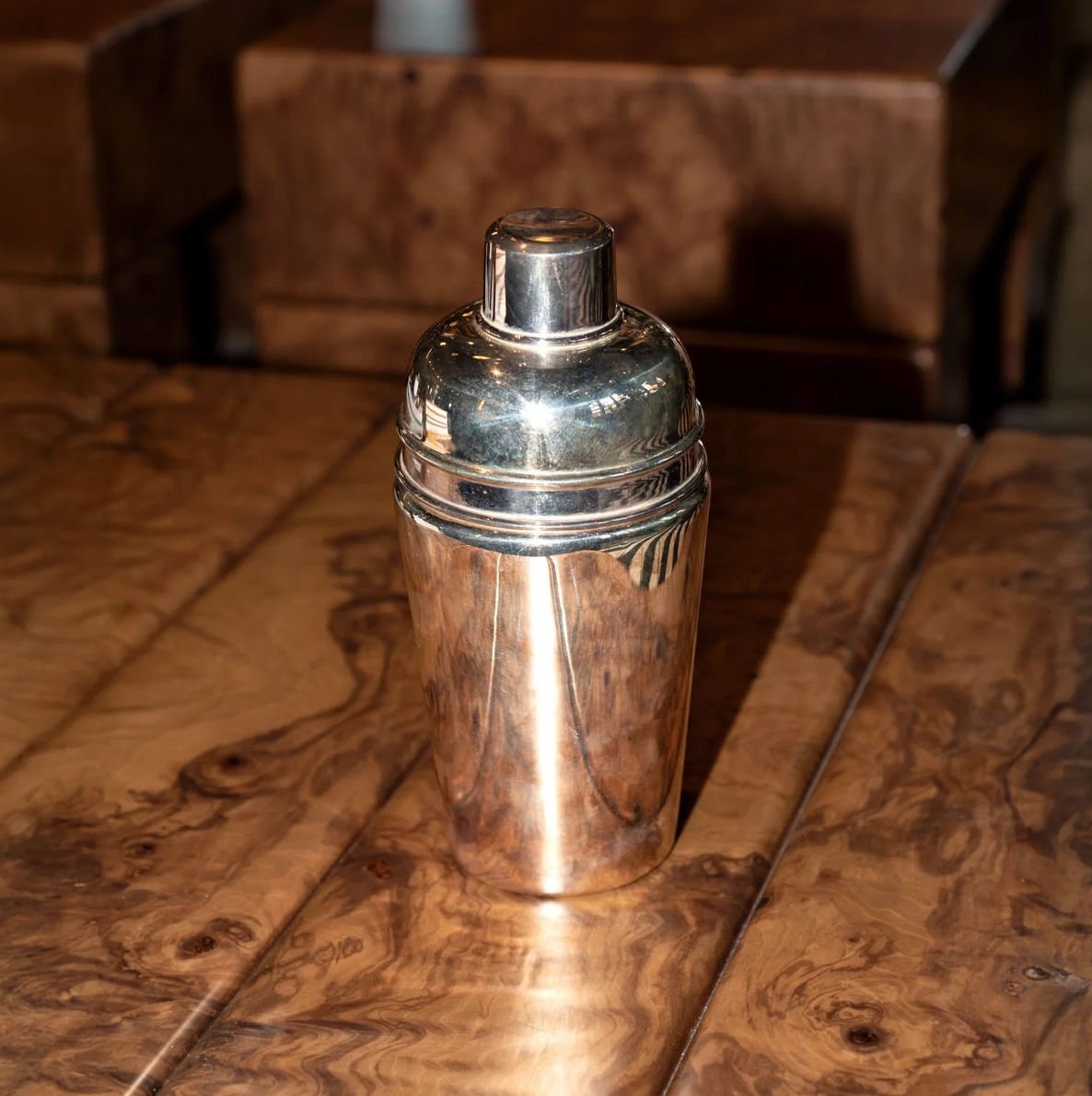 Large Silver Plated Shaker