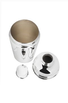 Large Silver Plated Shaker