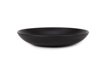 Dinner Plate Hollow Black Matte