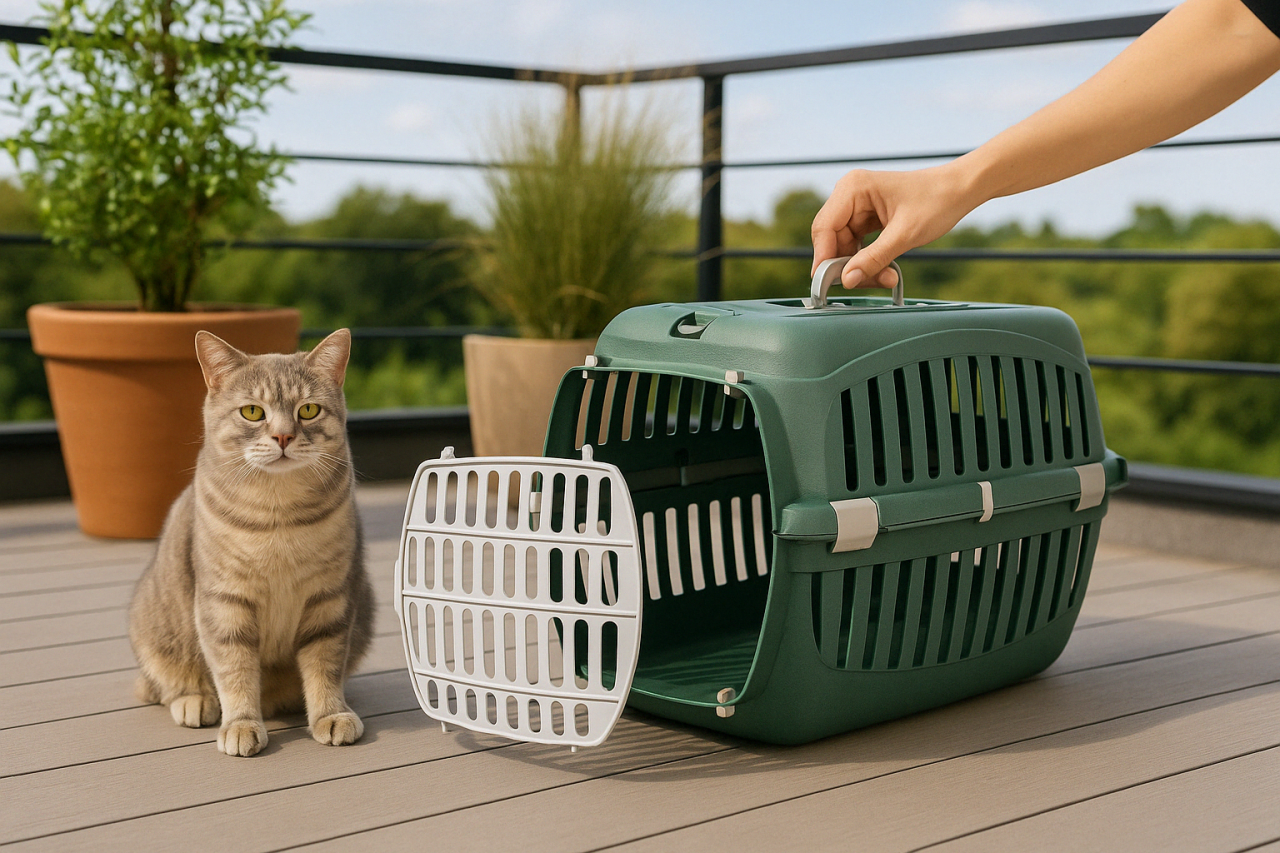Orta Boy Kedi Taşıma Çantası ile Konforlu ve Güvenli Yolculuklar