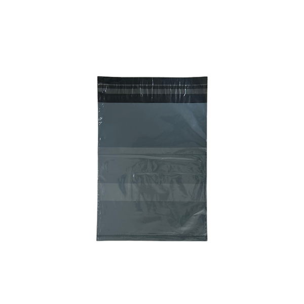 Baskısız Büyük Boy Cepli Kargo Poşeti 35x45x+5