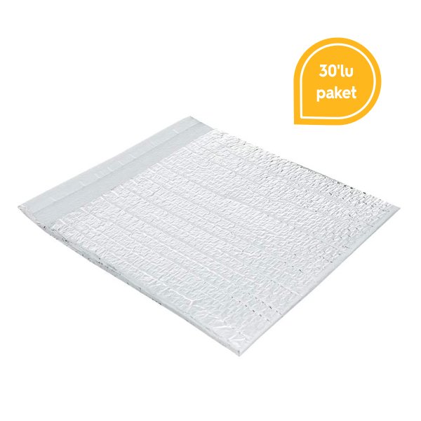 Folyo Balonlu Poşet (Soğuk Zincir Ambalajı) 35x35+5cm 30'lu