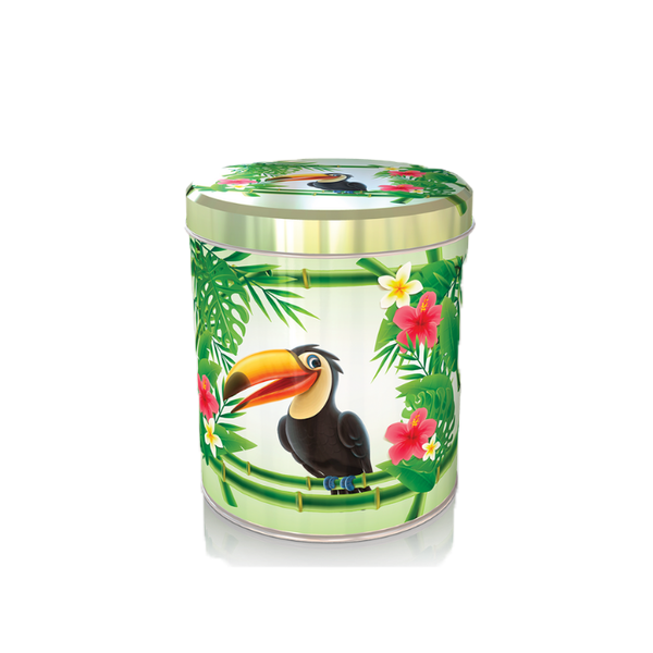 Metal Erzak Kabı 800ml.- Yeşil tucan