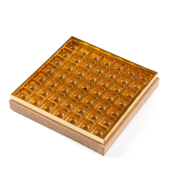 Oryantal Sürahi Tablolu Çerçeveli  Çikolata Kutusu 33x33x8.5cm