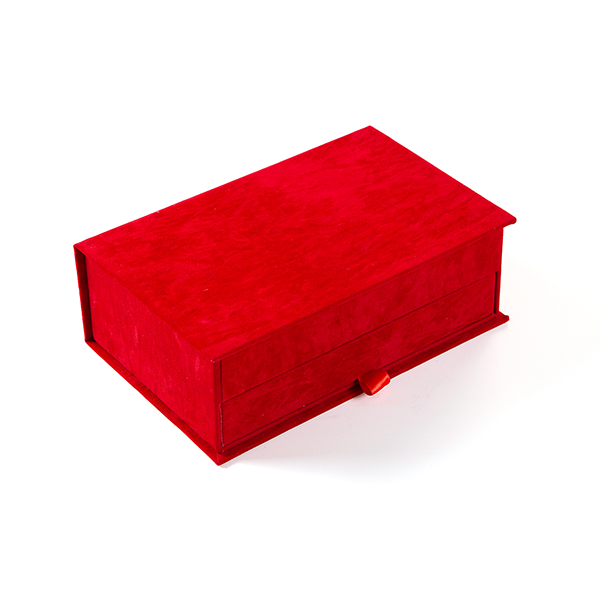 Çekmeceli Spesiyal Çikolata Kutu ( Kırmızı ) 28x18x9.5cm