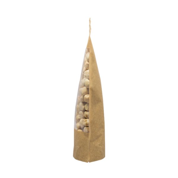 Pencereli Kraft Kilitli Doypack (11x18.5 cm)