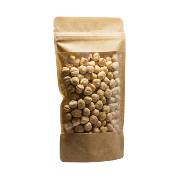 Pencereli Kraft Kilitli Doypack (20x30 cm)