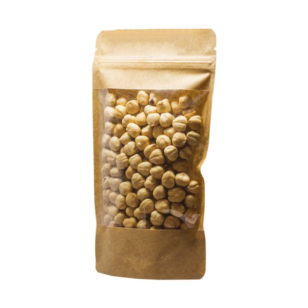 Pencereli Kraft Kilitli Doypack (20x30 cm)