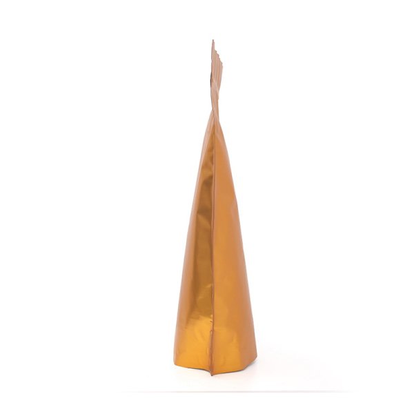 Siyah - Gold Alüminyum Kilitli Doypack (13x22.5 cm)
