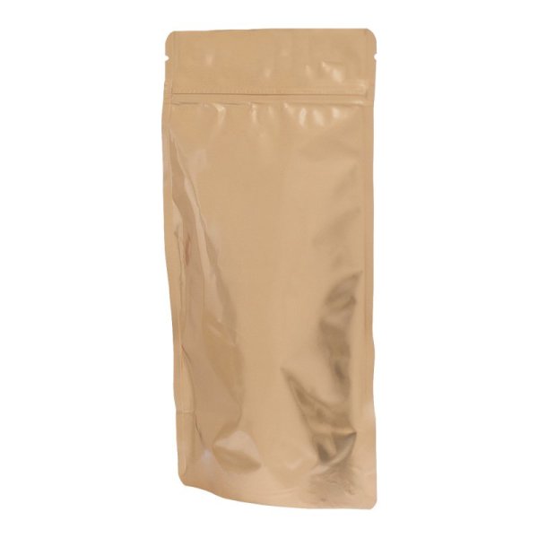 Mat Siyah - Mat Gold Alüminyum Kilitli Doypack (20x30 cm)