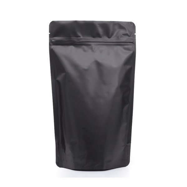 Mat Siyah - Mat Gold Alüminyum Kilitli Doypack (20x30 cm)