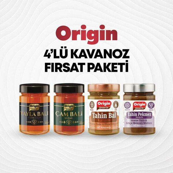 ORİGİN 4'LÜ KAVANOZ FIRSAT PAKETİ