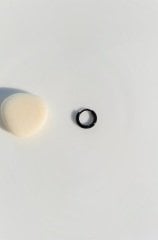 Erkek Çelik Halka Piercing Tragus Helix Kıkırdak 8 mm Siyah