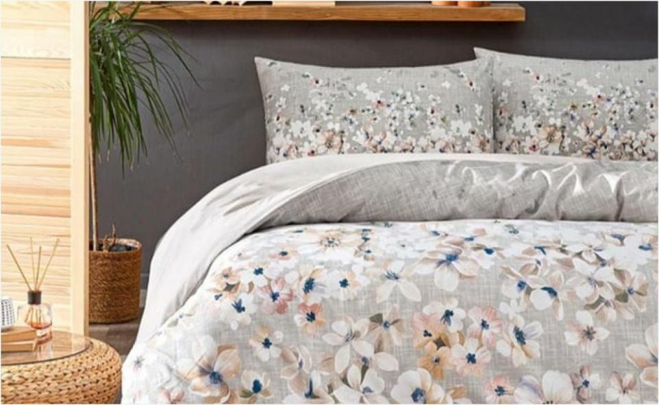 Özdilek Nevresim Takımı Ck Sarı Flor20