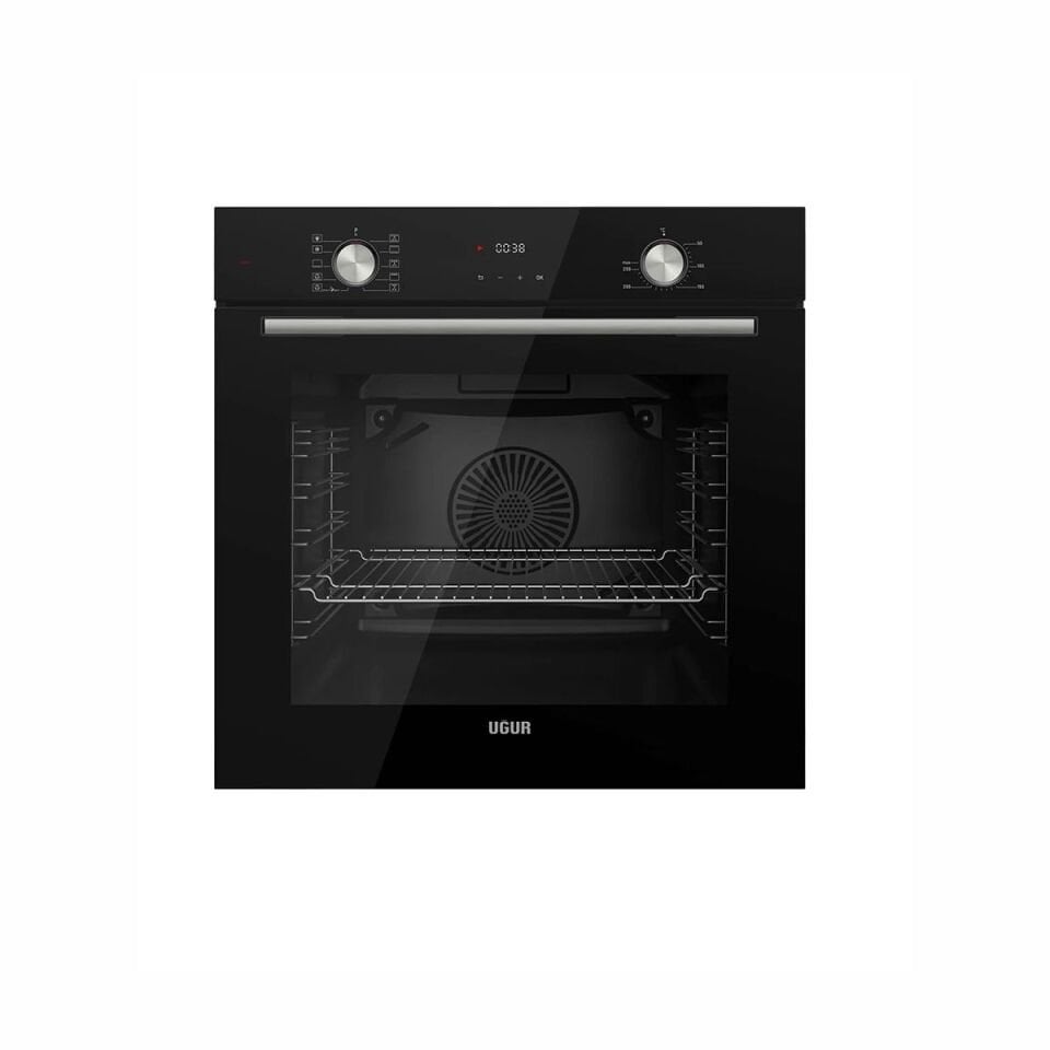 Uğur UAF 6011D SCPET Fry Art Siyah Ankastre Fırın
