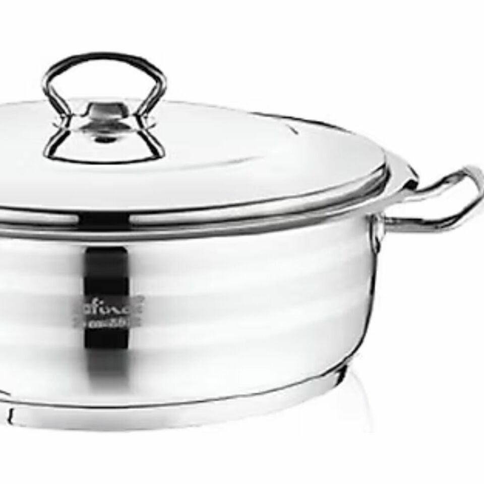 Safınox 32X10 Flavıa Tel Kulp Kısa (Karnıyarık) Tencere