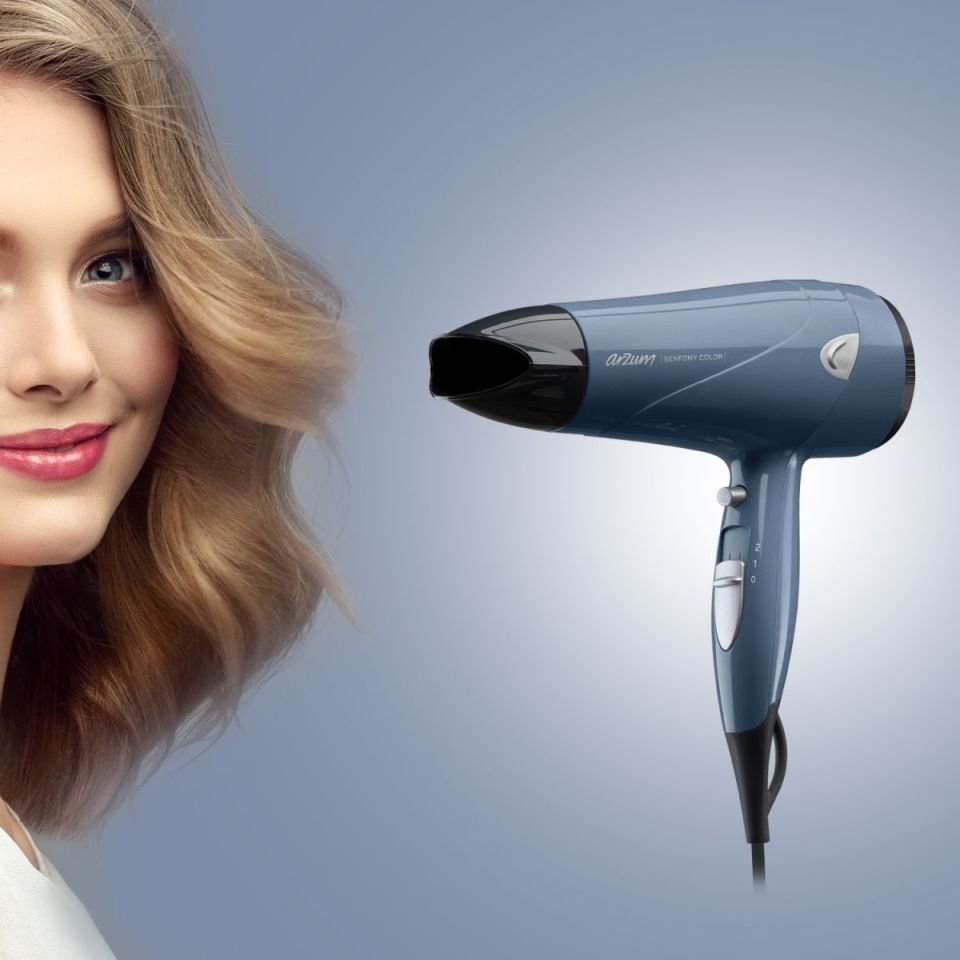 Arzum Ar5014-Dm Senfony Color Saç Kurutma Makinesi Derin Mavi