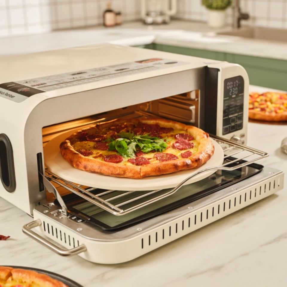 Karaca Multıcrust Artısan Retro Pizza M. Ve Aırfryer Cream