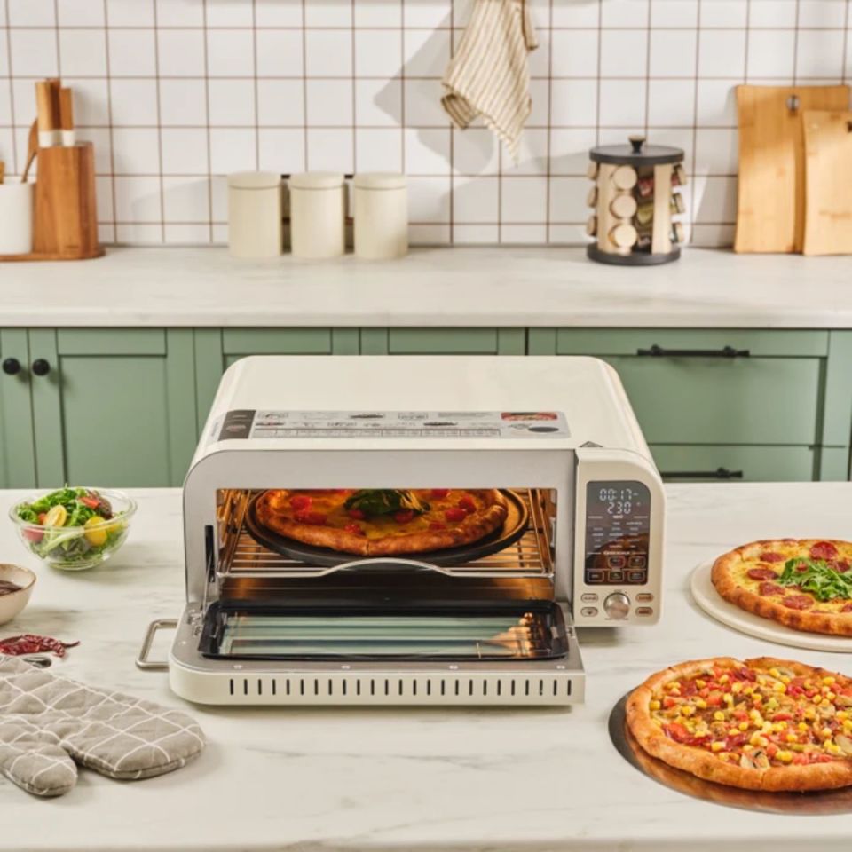 Karaca Multıcrust Artısan Retro Pizza M. Ve Aırfryer Cream