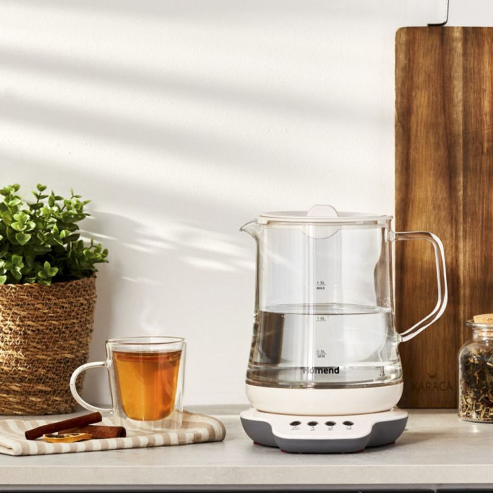 Emsan Homend Royaltea 1749H Beyaz Çay Makinesi