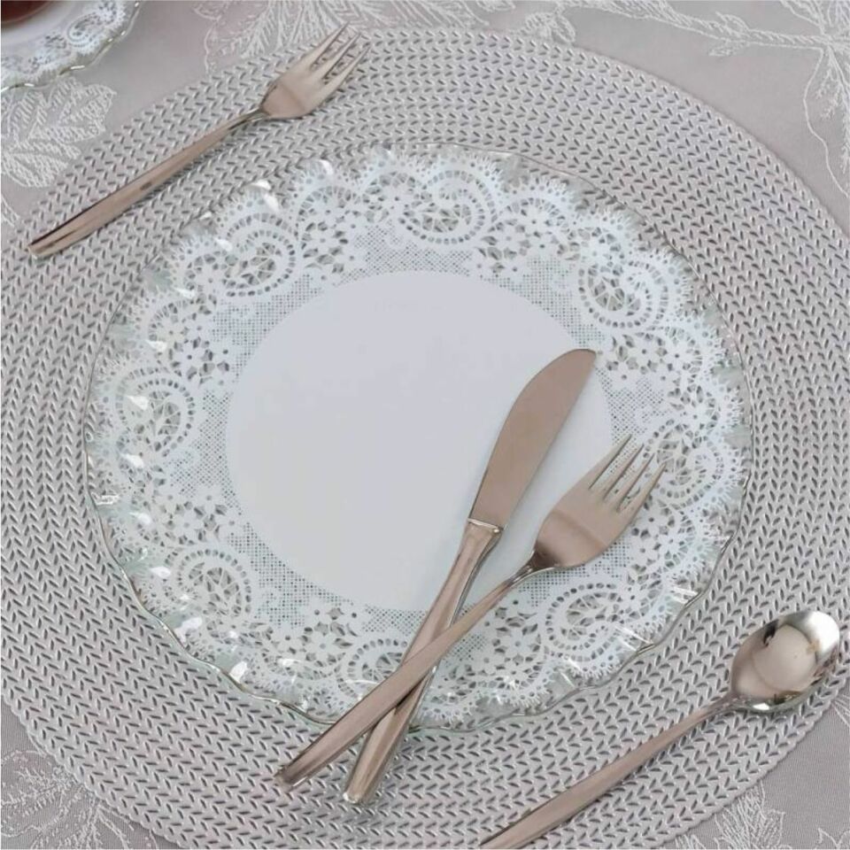 Glore Marche Platin 28 Parça Tea Time
