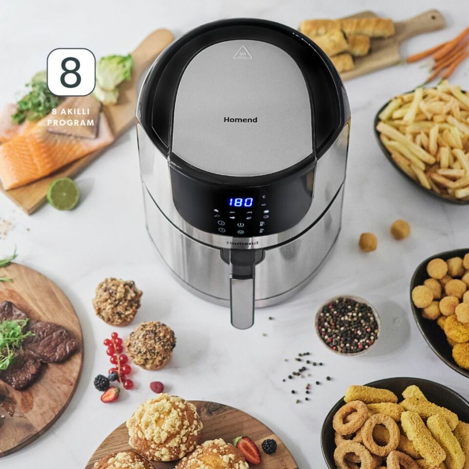 Emsan Homend Airfryday 2502H Airfryer Inox