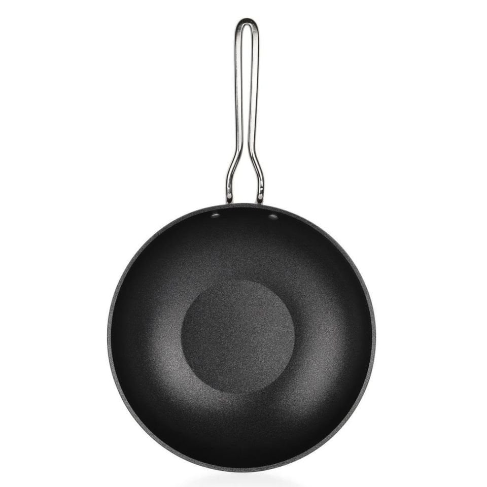 Schafer Gastronomie Master Granit Wok Tava 28Cm-Siyah