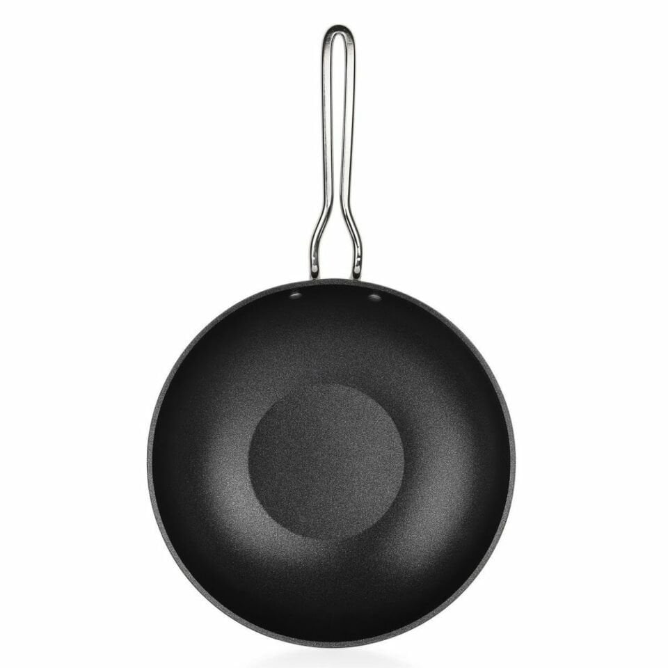 Schafer Gastronomie Master Granit Wok Tava 28Cm-Siyah