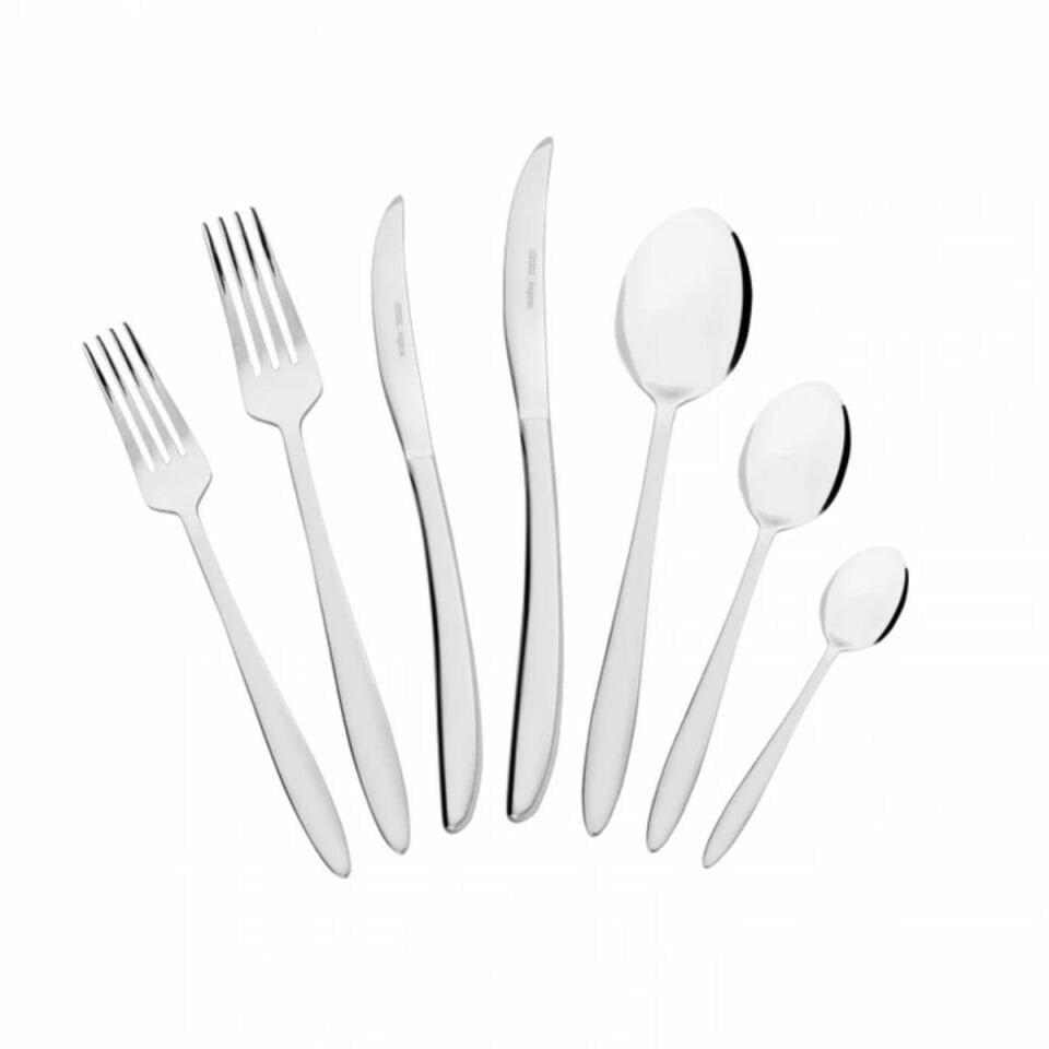 Karaca New Athena V2 84 Parça Çatal Kaşık Bıçak Elegance Metal