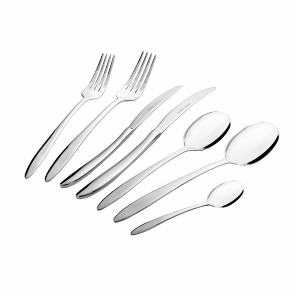 Karaca New Athena V2 84 Parça Çatal Kaşık Bıçak Elegance Metal