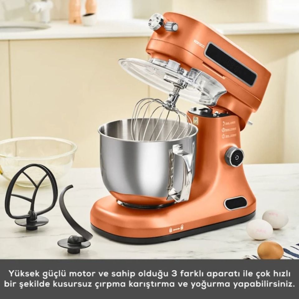 Karaca Pro Artisan Zaman Ayarlı Tartılı Mutfak Şefi Copper Glow
