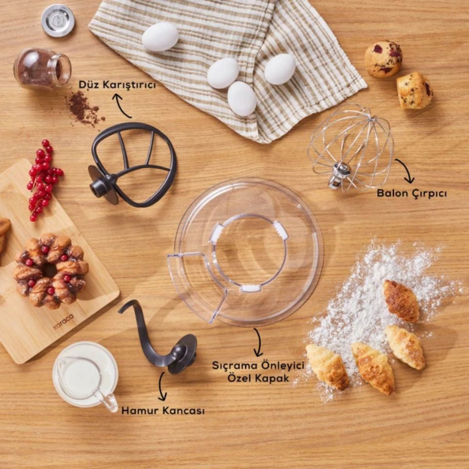 Karaca Pro Artisan Zaman Ayarlı Tartılı Mutfak Şefi Copper Glow