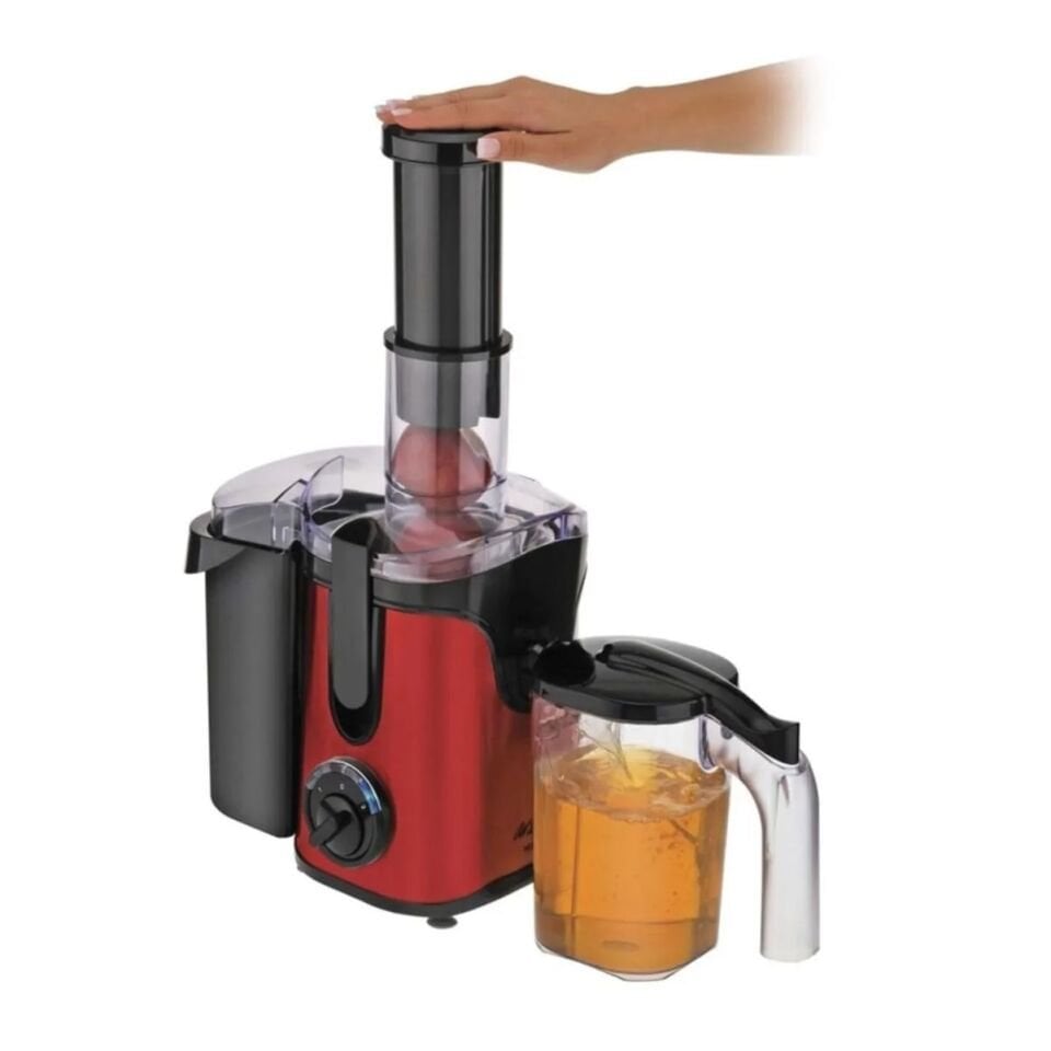 Arzum AR191 Meyvix Katı Meyve Sıkacağı - Kırmızı