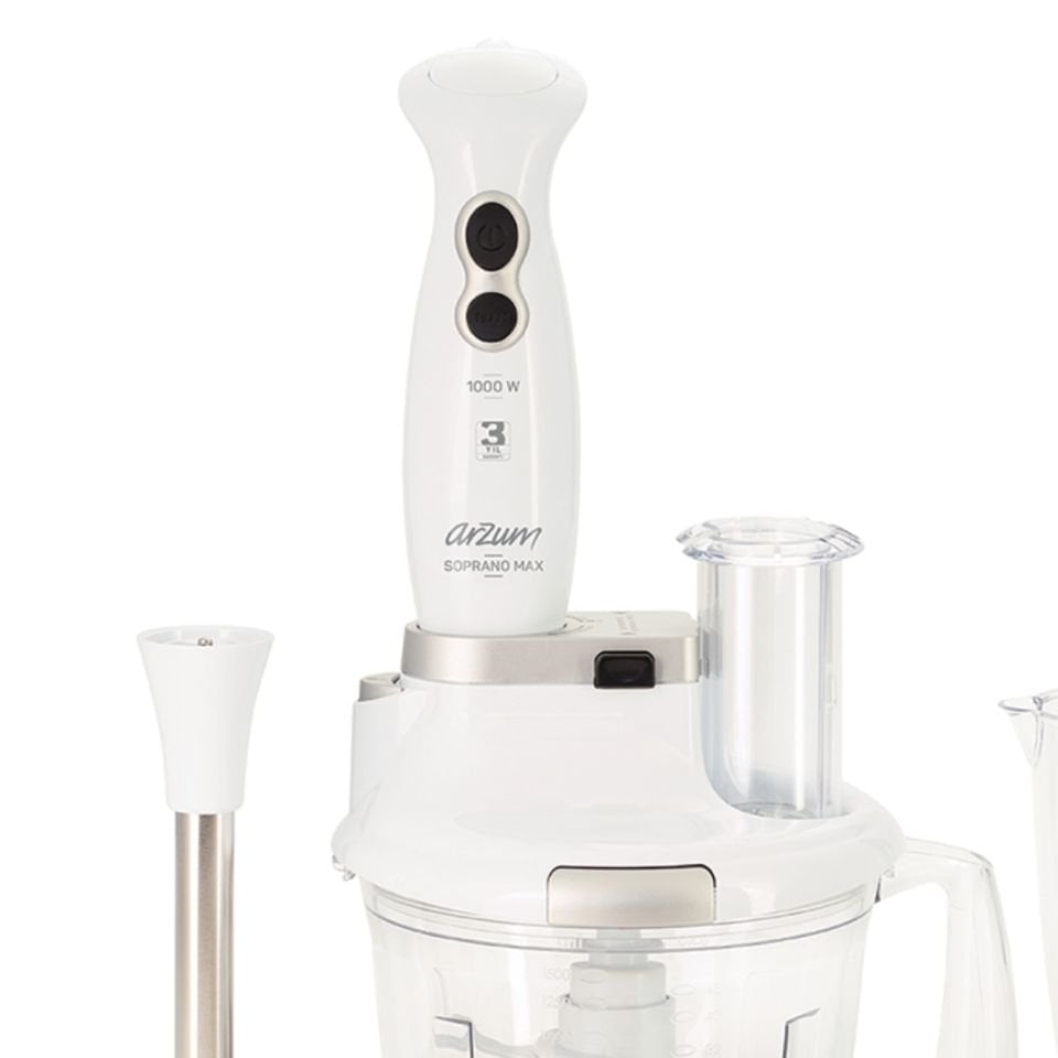 Arzum AR1004 Soprano Max Multi Blender Seti - Beyaz
