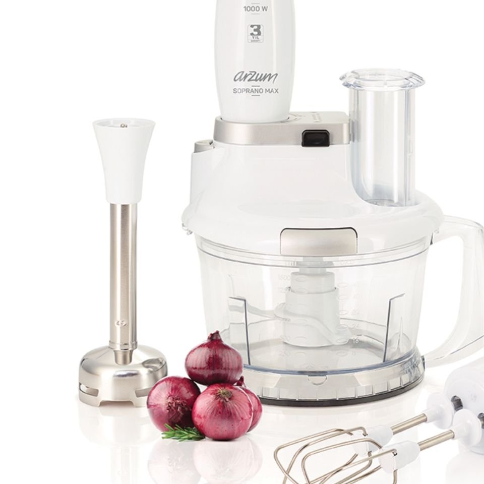 Arzum AR1004 Soprano Max Multi Blender Seti - Beyaz