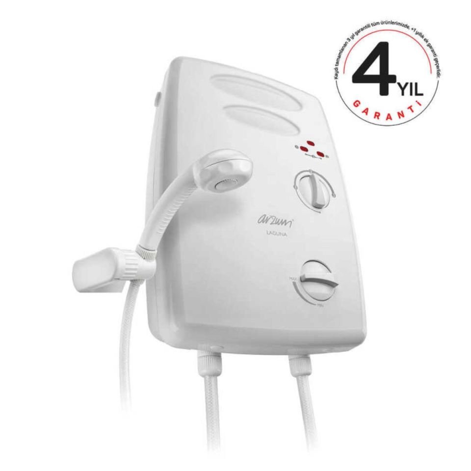 Arzum Ar-012 Laguna Elektrikli Şofben Beyaz