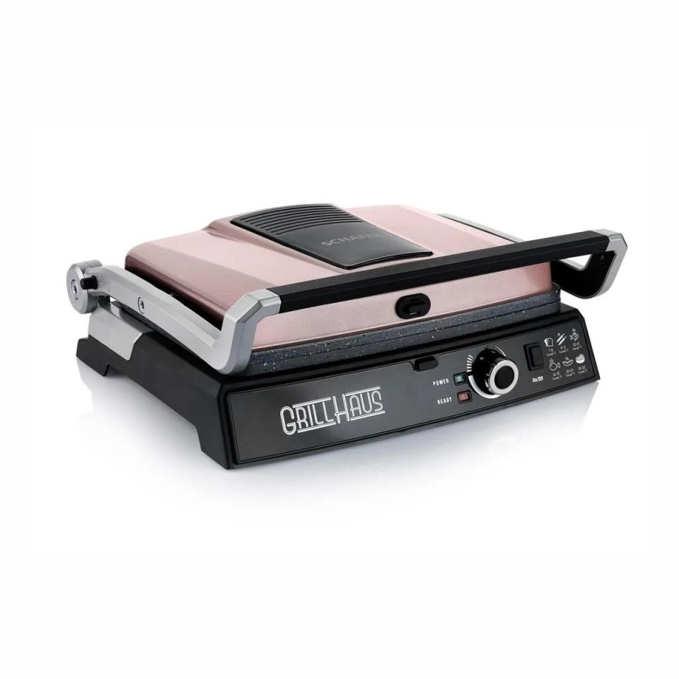 Schafer Grill Haus Tost Makinesi-Rosegold