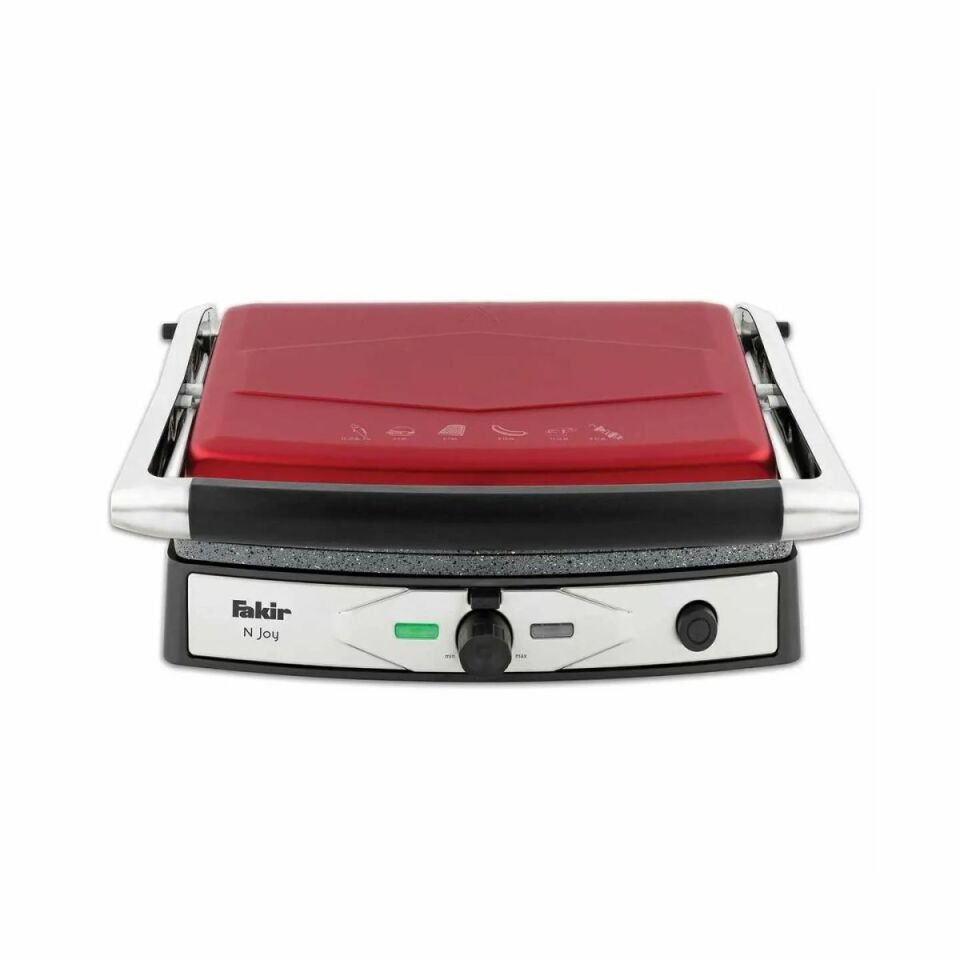 Fakir N Joy 2000W 6 Dilim Kapasiteli Tost Makinesi Rouge