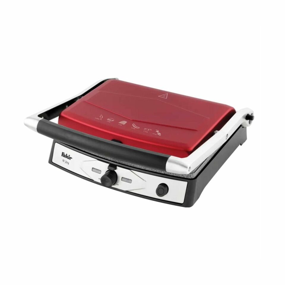 Fakir N Joy 2000W 6 Dilim Kapasiteli Tost Makinesi Rouge