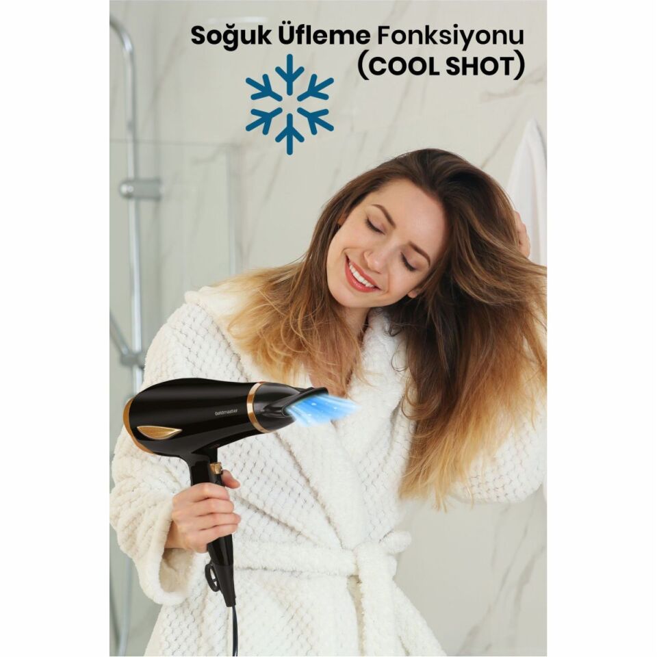 Goldmaster GM-7169 Kuzey 2200 W Saç Kurutma Makinesi