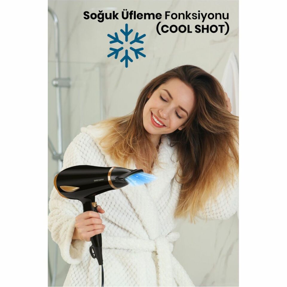 Goldmaster GM-7169 Kuzey 2200 W Saç Kurutma Makinesi