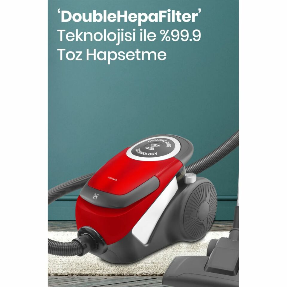 Goldmaster GM-7557 Dinamik Cyclone Plus 900 W Toz Torbasız Süpürge