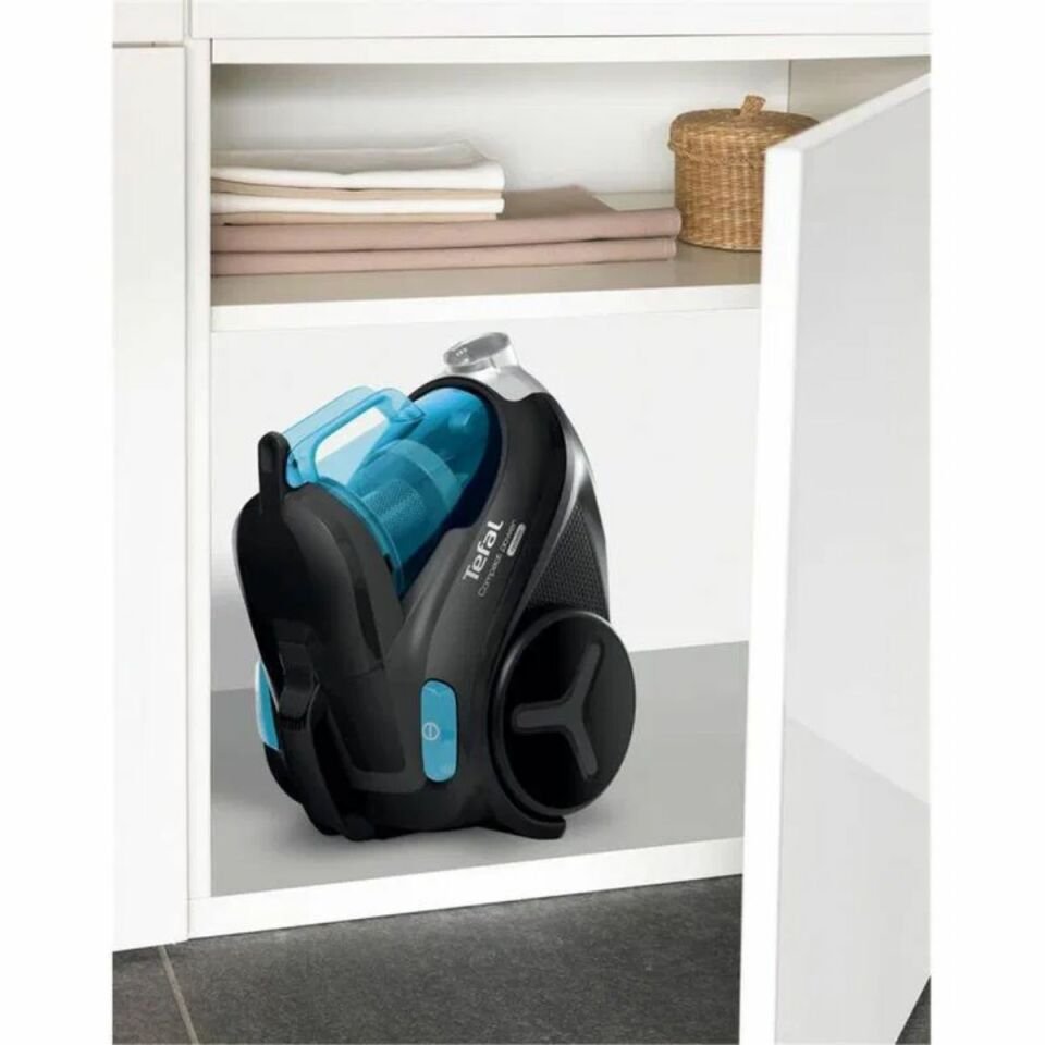 Tefal TW3751 Compact Power Cyclonic Toz Torbasız Elektrikli Süpürge - Mavi