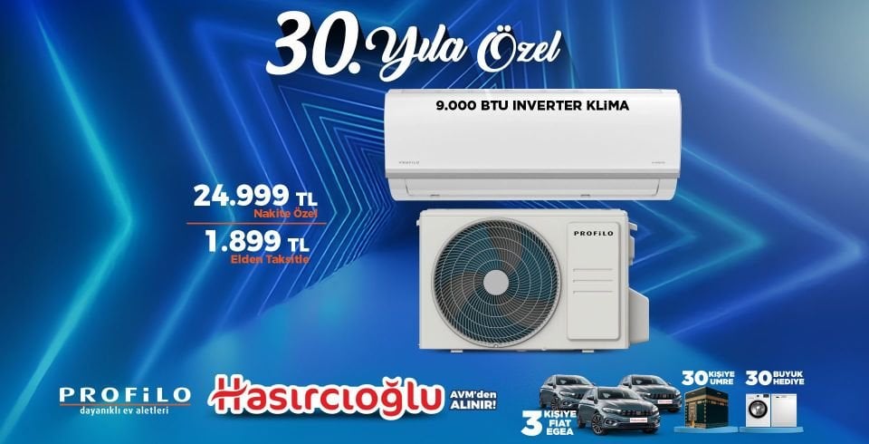 Profilo 9000 BTU İnverter Klima