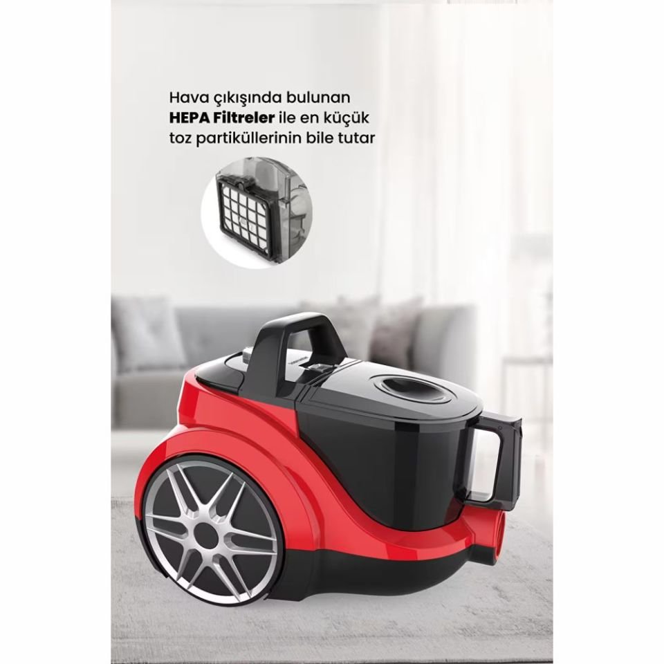 Goldmaster Arena GM-7505 850 W Toz Torbasız Süpürge