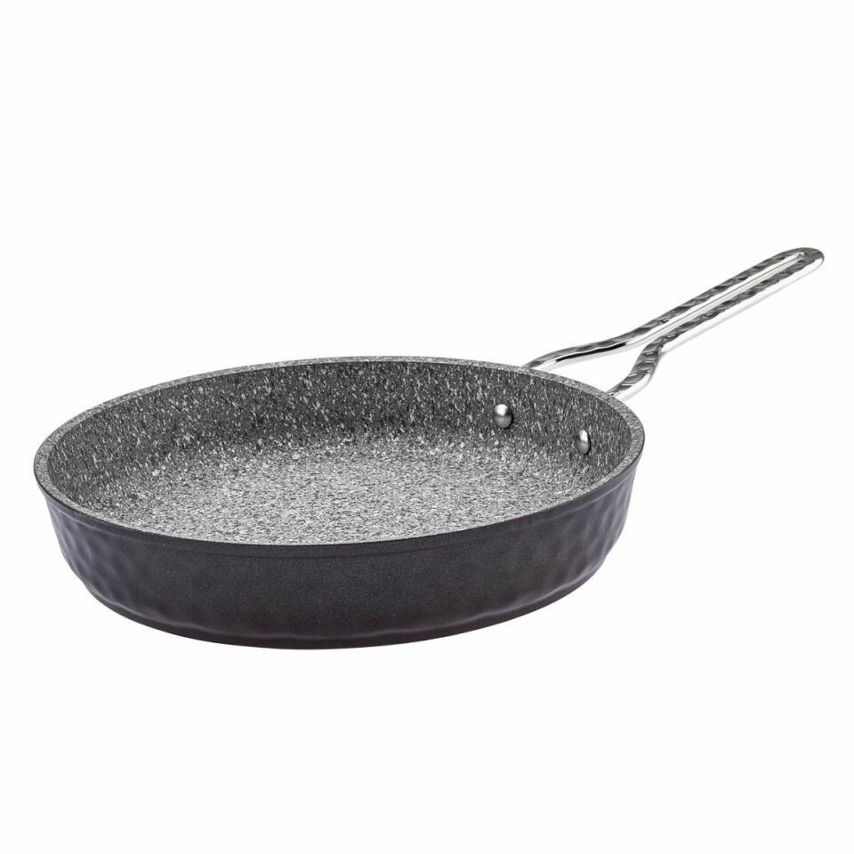 Emsan İndüksiyon Tabanlı Nostalji 7 Parça Granit Tencere Seti Siyah