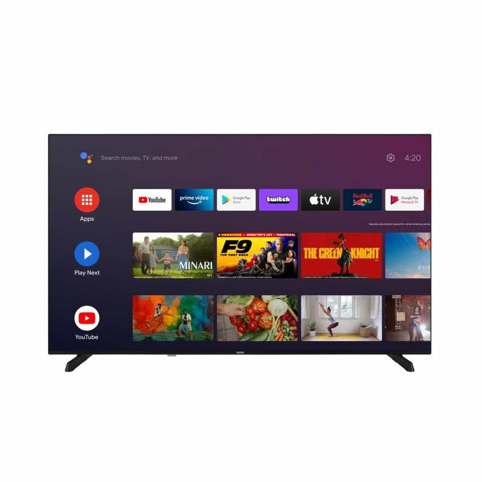 Vestel 65UA9740 65'' 164 Ekran 4K Smart Android TV