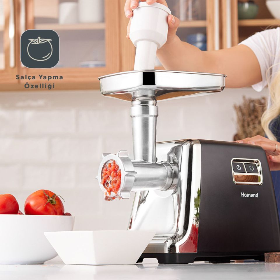 Emsan Homend Meatbox 3100H Paslanmaz Çelik Kıyma Makinesi