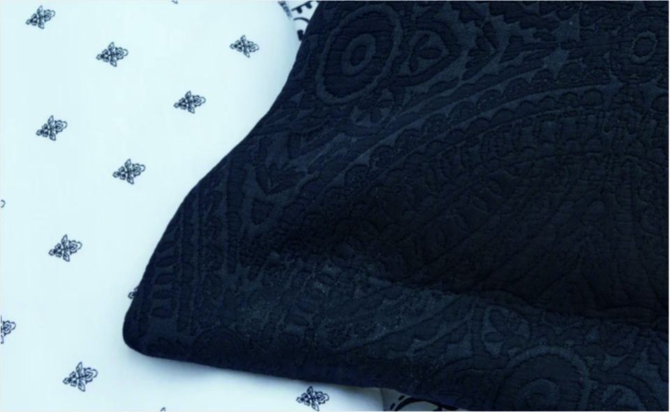 Karaca Home Orian Çift Kişilik Nish Set Siyah