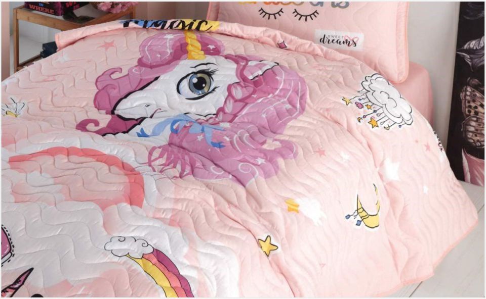 Aran Clasy Pink Dreams Pudra Tek Kişilik Uyku Seti V1  Pudra